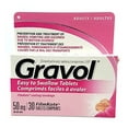thumbnail image 1 of Easy to Swallow GRAVOL (30 Tablets) Antinauseant for Nausea, Vomiting, Dizziness & Motion Sickness, 1 of 3