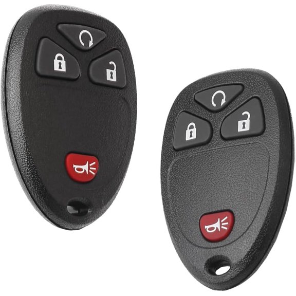 Easy to Use 2PCS Car Key Fob Keyless Entry Remote fits Traverse Equinox Avalanche/Sierra/Torrent/Saturn Outlook Vue 15857840 5913427 20869057Set of 2