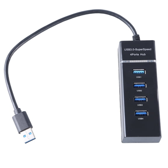 Easy to Use 4Port USB3.0 Dock USB3.0 Hubs for Quickly Data Transfer and Device Connection for USB Devices USB Drives