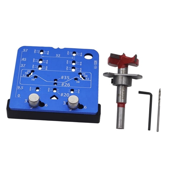 Easy to Use Aluminum Alloy Hinge Alignment Templates with Detailed Instructions for Beginners at Home Improvement Tasks