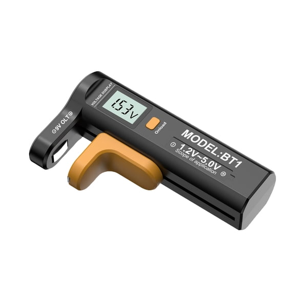 Easy to Use Battery Meter Precise Energy Measurement Device Perfect for Everyday Devices Like Clocks & Mice