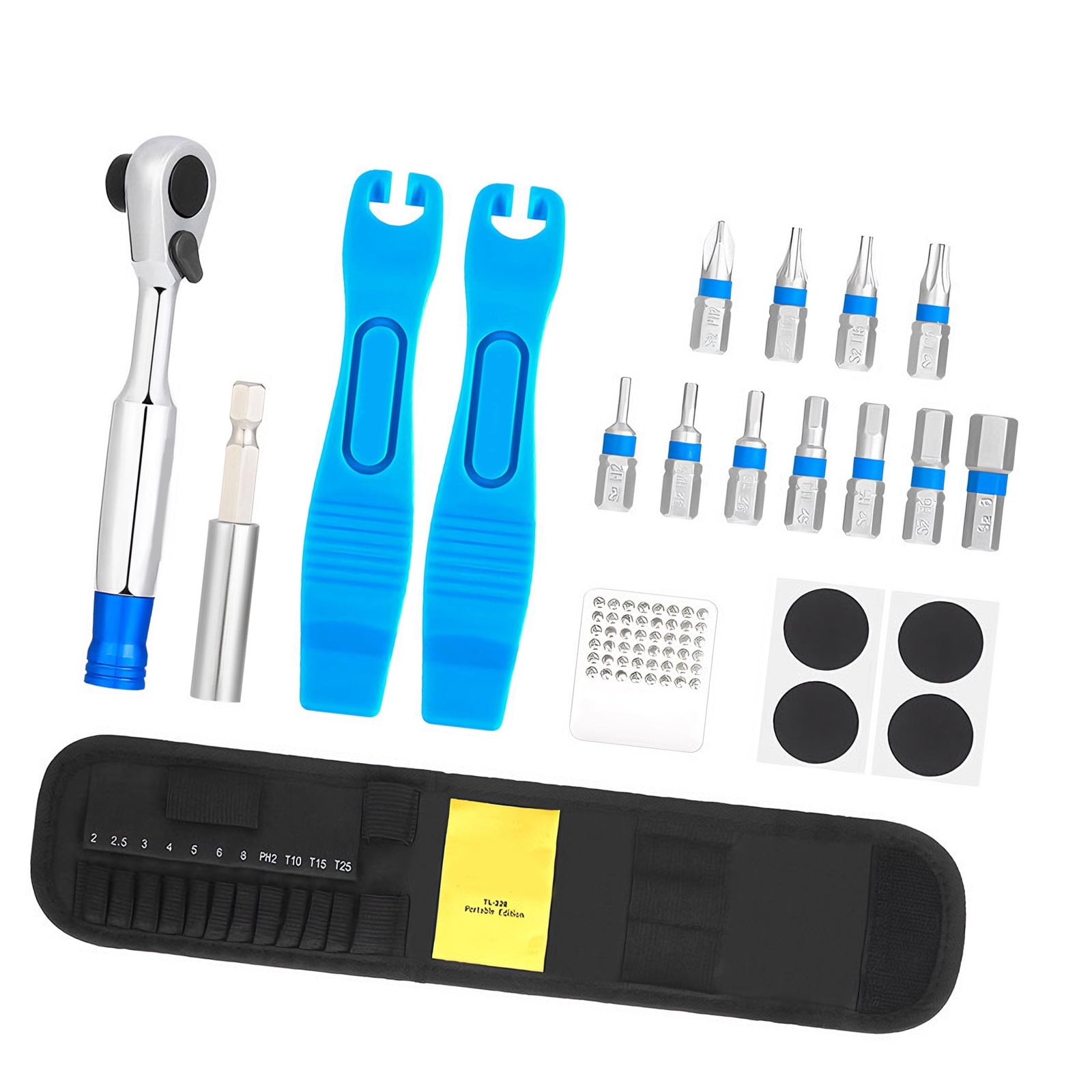 Easy to Use Bicycles Repair Tool Set Cycling Tool Set with Practical Multitool to Beginner and Emergencies Situations