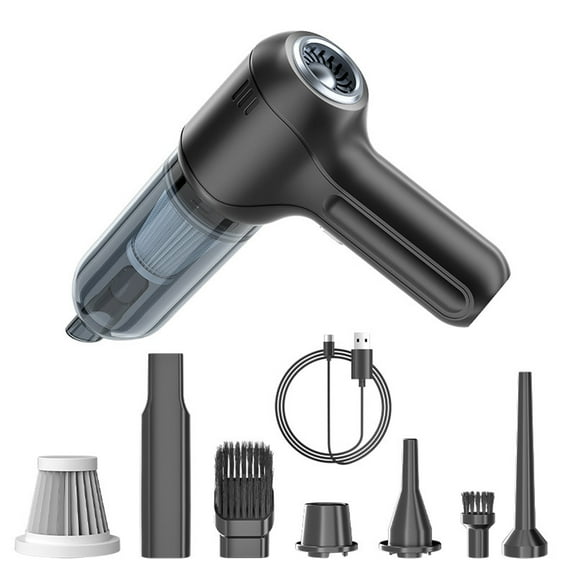 Easy to Use Car Vacuum Cleans Auto Dust Blowing with Extended Reach Handheld Car Vacuum Tool for Efficient Dust Removal