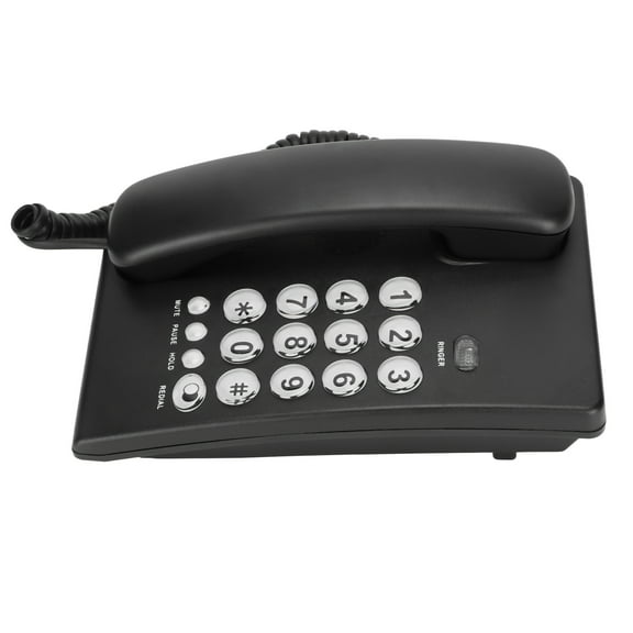 Easy,to,Use Corded Telephone W/ Large Buttons, Ideal For Seniors, Pulse Dialing  Pause Feature