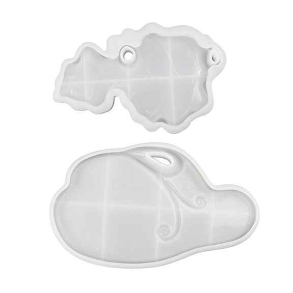 Easy to Use Irregular Plate Mold for Beginners and Craft Enthusiasts Jewelry Storage Tray Making Mould Home Decoration
