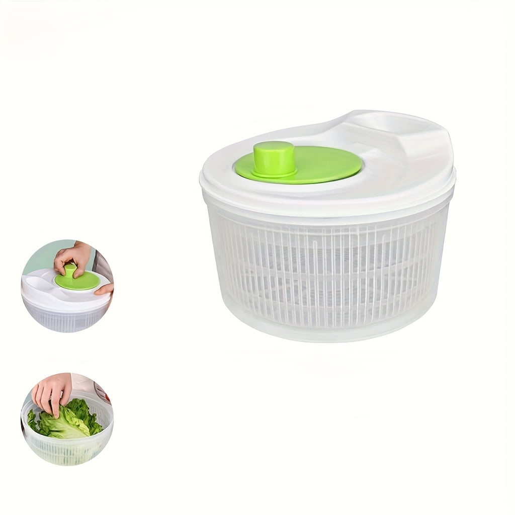 EasytoUse NEWKBO Manual Salad Spinner & Vegetable Dryer Essential