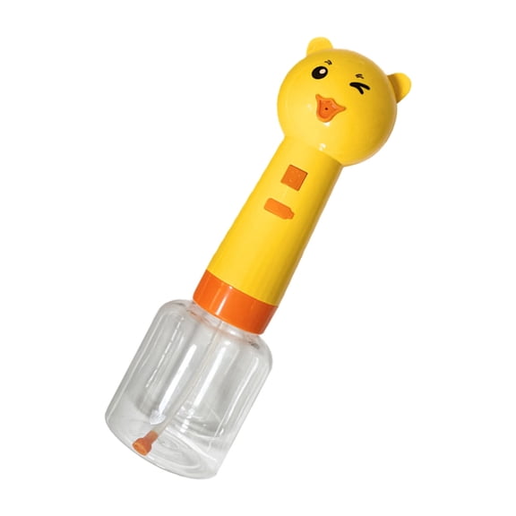 Easy to Use Pet Bubble Washer Automatic Bubble Shower Machine Cartoon Bear Rechargeable Shampoo Dispenser