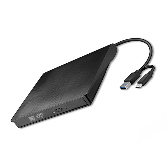Easy to Use Player External Optical Drives, USB USB C Player for Computers, Supports Multiple