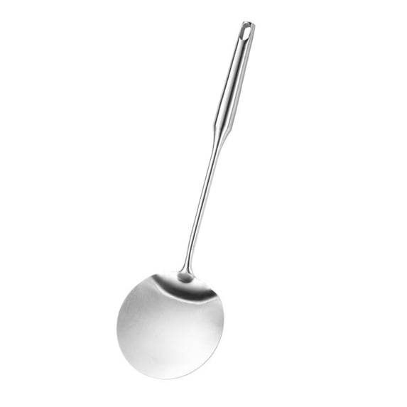 Easy to Use Spatula with Wide Turner Head Convenient Stainless Steel Griddles Spatula with Wood Handle for Easy Flipping