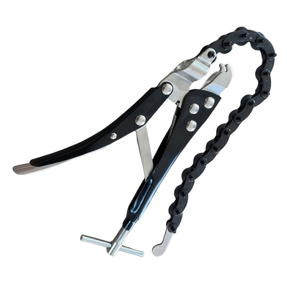 Easy to Use Tailpipe Cutter Pipe Cutting Tool with Adjustable Chain Comfortable grip for Metal PVC Pipes Smooth Operate
