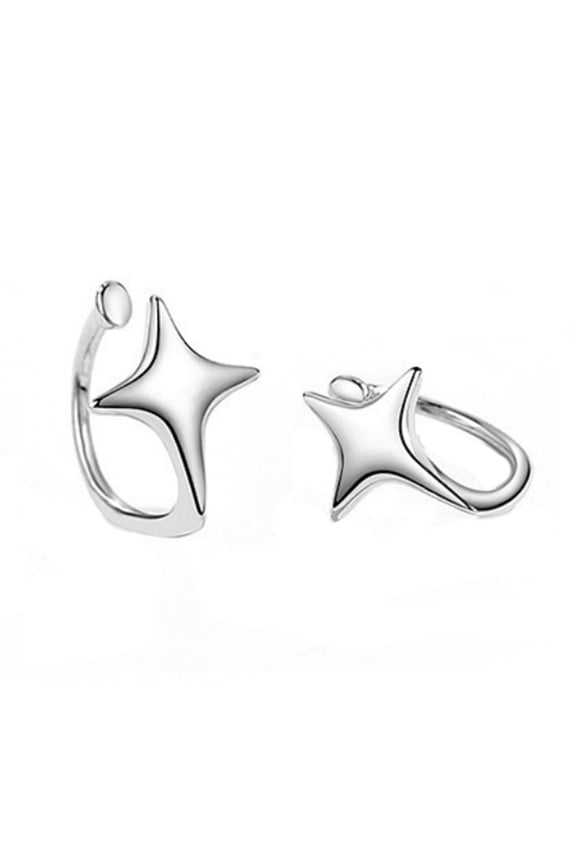 Easy to Wear and Unique Star Ear Cuff Elegant Star Ear Pin Ear Bone Clip Star Ear Cuff for Parties Dates