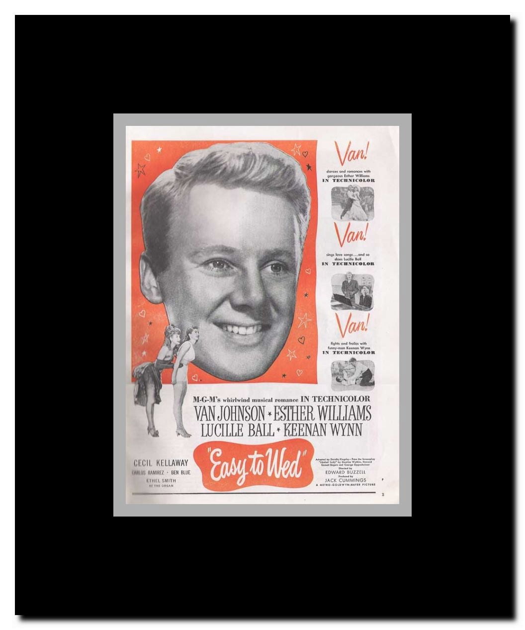 Easy to Wed Framed Movie Poster