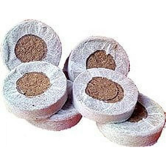 Easy to use Organic eco Friendly Coco Coir 1.5" Expanding disc with Woven Cloth for Indoor & Outdoor use (24 Discs)