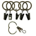thumbnail image 1 of Easy2hang Premium Drapery Clip Rings Extra Thick 1.5"Bronze 30 pack, 1 of 3