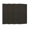 thumbnail image 1 of Easy4Home 4Pcs 48"x24" 3D Faux Stone Wall Panels Imitation Decorative Wall Tiles for Interior Wall Decor, Carbon Black, 1 of 9