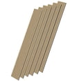 thumbnail image 1 of Easy4Home 6-Piece Wood Soundproof Wall Panels 94" x 7.9" Soundproof Wall Panels, White Oak, 1 of 7