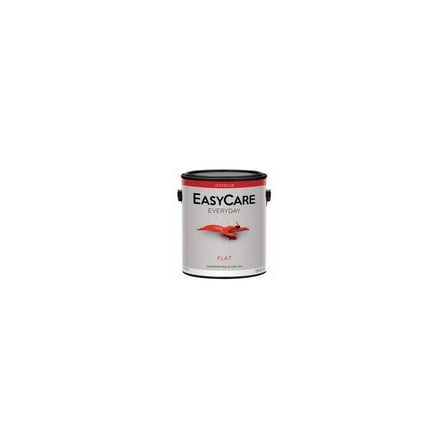 EasyCare EVDFP-GL Everyday Interior Latex Paint, Pastel Base Flat, 1 Gallon - Quantity 4