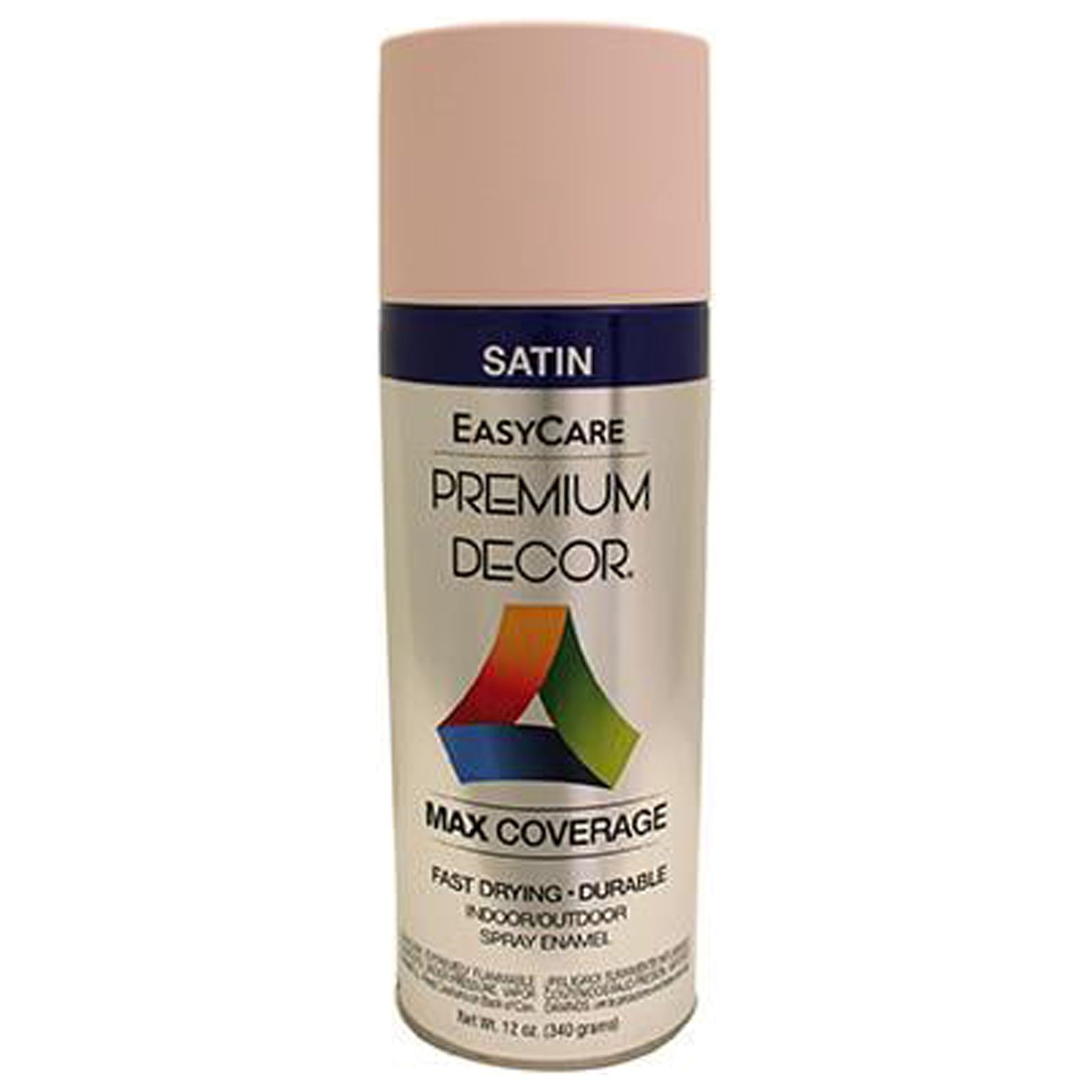 EasyCare PDS123AER Premium Decor Spray Paint, Pink Pale, Satin, 12 oz