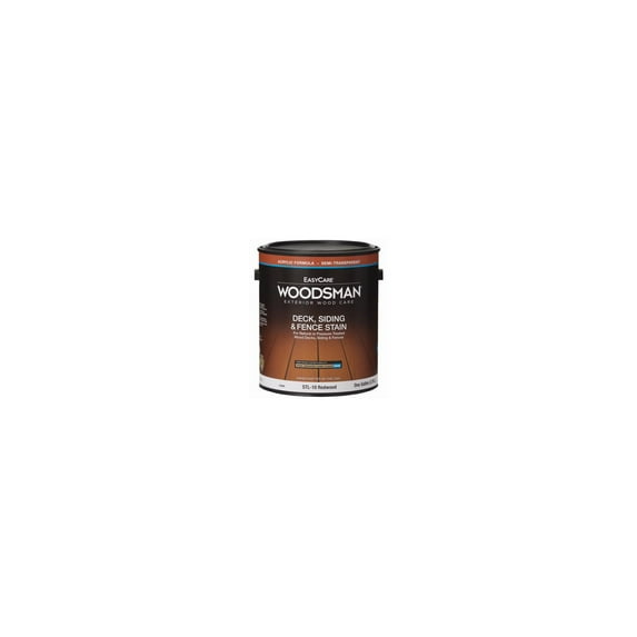 EasyCare STL10-GL Woodsman Redwood Deck Siding & Fence Stain Acrylic Semi-Transparent, 1 gal, 2 Pack