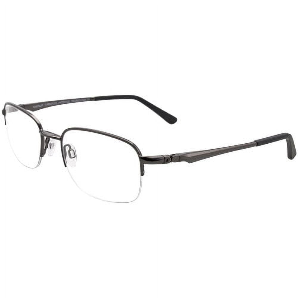 EasyClip Mens Prescription Glasses, EC338 Grey