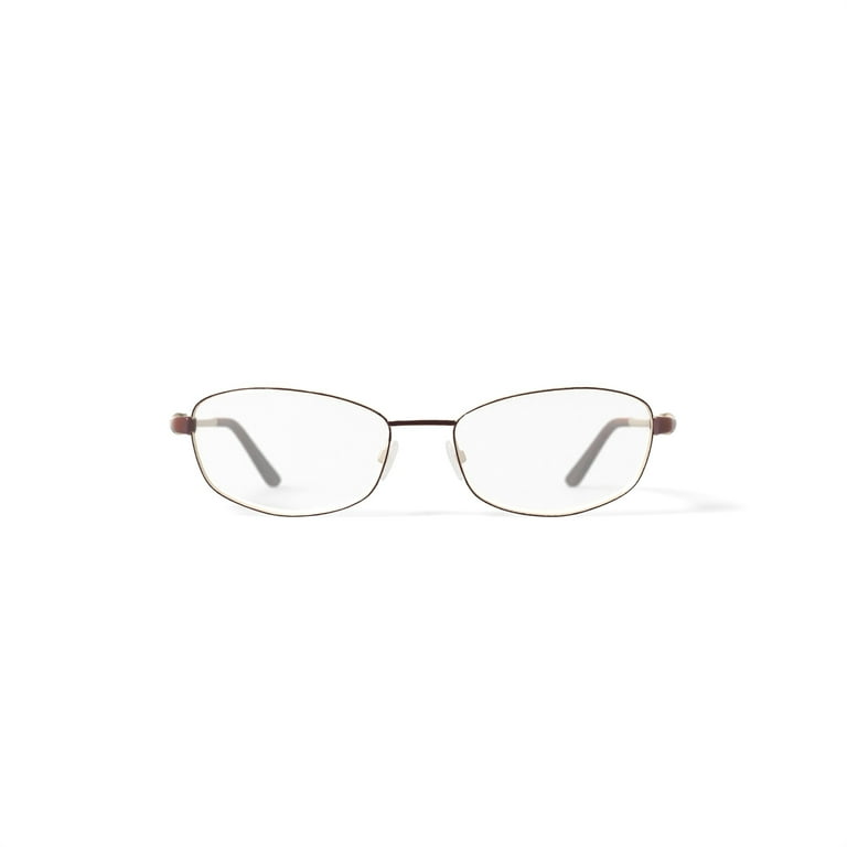 EasyClip Women's S3209 Oval Prescription Eyeglasses with Case