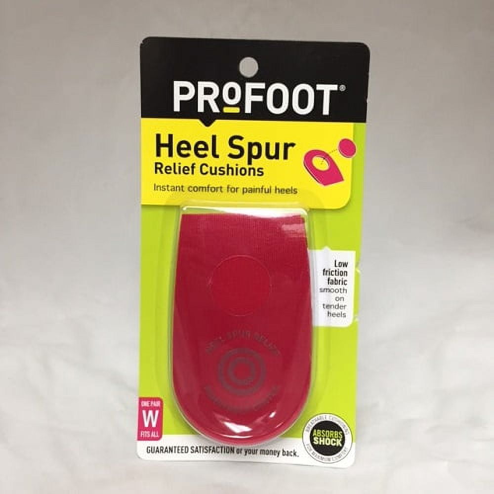 Donut hole heel clearance pads