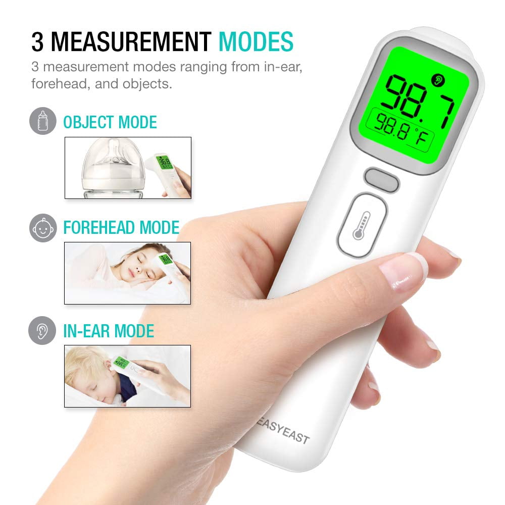 Motorola CARE+ Non-contact SMART Forehead, Liquid & Food Baby Thermometer