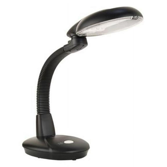 Sunpentown SL-811B EasyEye Engergy Saving Desk Lamp w/ Ionizer in Black