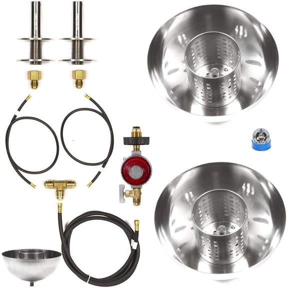 EasyFirePits Complete Basic Fire Pit Kit (11.00, 2 Bowls)Fire Pit