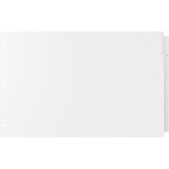 EasyFit, STW62200, Insertable 5-Tab Index Dividers, 5 / Set
