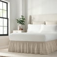 thumbnail image 1 of EasyFit Wrap Around Eyelet Ruffled Bed Skirt, 1 of 5