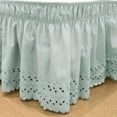 thumbnail image 1 of EasyFit™ Wrap Around Eyelet Ruffled Bed Skirt, 1 of 2