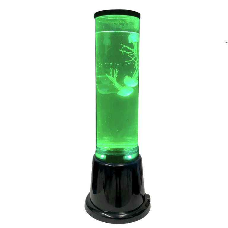 EasyGo Product Jelly Bubble Tube Floor Fish Aquarium Birthday Lava Style Moon Kids Room Lamp Jelly Fish Jellyfish Bubble Tube Fish Aquarium Lamp