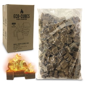 EasyGo Products Eco Cubes Quick Lighting Fire Starter Squares (72 Count)
