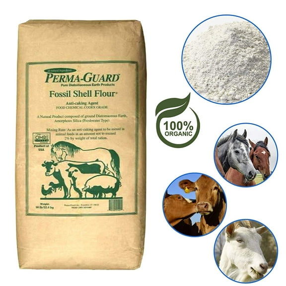 EasyGoProducts Perma-Guard Diatomaceous Earth-DE Food Grade 100% Organic OMRI Or, Clear