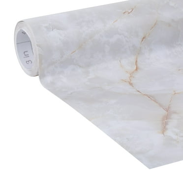 EasyLiner Brand Contact Paper Adhesive Shelf Liner, Beige Marble, 20 in. x 15 ft. Roll