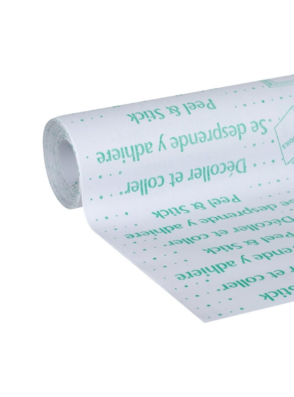 EasyLiner Brand Contact Paper Adhesive Shelf Liner, Clear, 18 in. x 24 ft. Roll