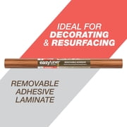 EasyLiner Removable Adhesive Shelf Liner Shelf Liner, Dark Oak 20" x 15' Roll