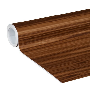 EasyLiner Brand Contact Paper Adhesive Shelf Liner, Dark Oak, 20 in. x 15 ft. Roll