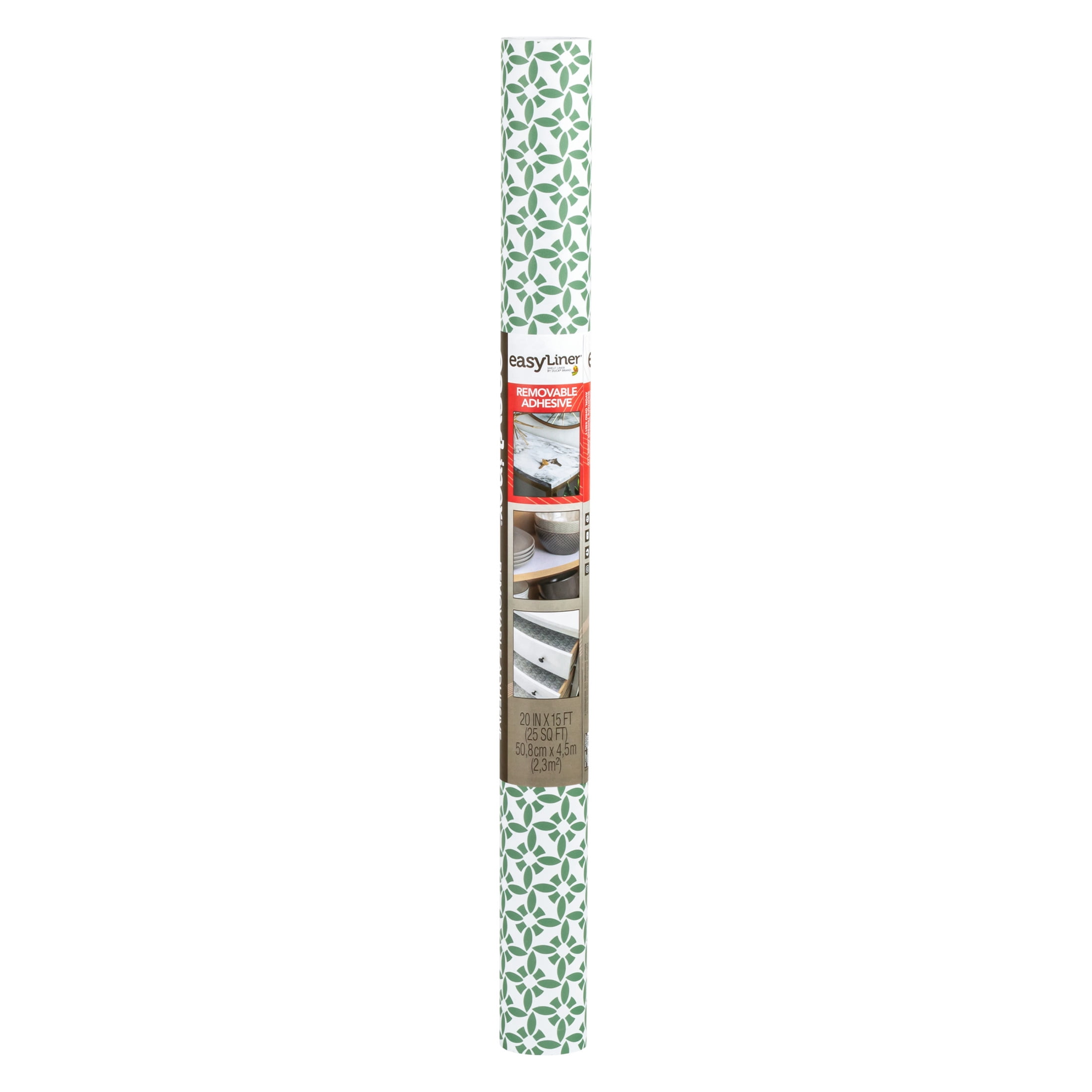 EasyLiner Brand Contact Paper Adhesive Shelf Liner, Terrazzo, 20 in. x 15  ft. Roll 