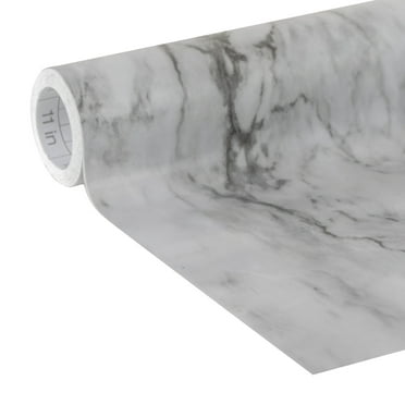 EasyLiner Brand Contact Paper Adhesive Shelf Liner, Gray Marble, 20 in. x 15 ft. Roll