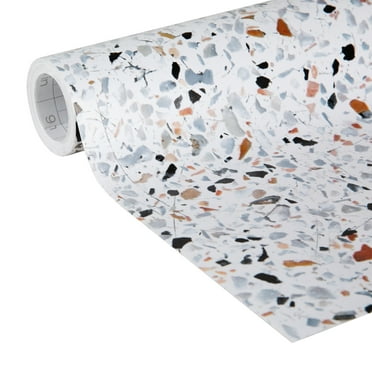 EasyLiner Brand Contact Paper Adhesive Shelf Liner, Terrazzo, 20 in. x 15 ft. Roll