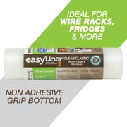 Clear Classic EasyLiner Shelf Liner, Clear 12" x 20 Roll