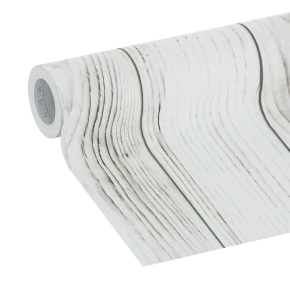 EasyLiner Premium Removable Adhesive Peel & Stick Wallpaper, White Beadboard, 20 in. x 18 Foot