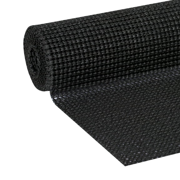 EasyLiner Select Grip Shelf Liner, Black, 20 in. x 6 ft. Roll
