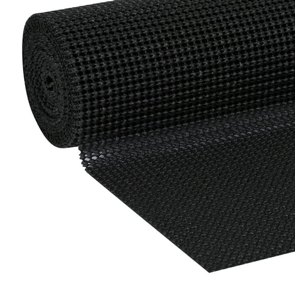 EasyLiner Select Grip Shelf Liner, Black, 12 in. x 10 ft. Roll