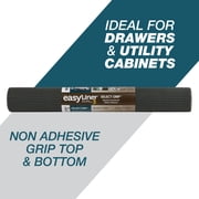 EasyLiner Select Grip Shelf Liner, Dark Gray, 20 in. x 6 ft. Roll