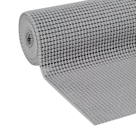 EasyLiner Select Grip Shelf Liner, Light Gray, 12 in. x 10 ft. Roll