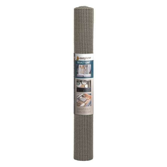Select Grip EasyLiner Shelf Liner, Light Gray 20" x 6' Roll
