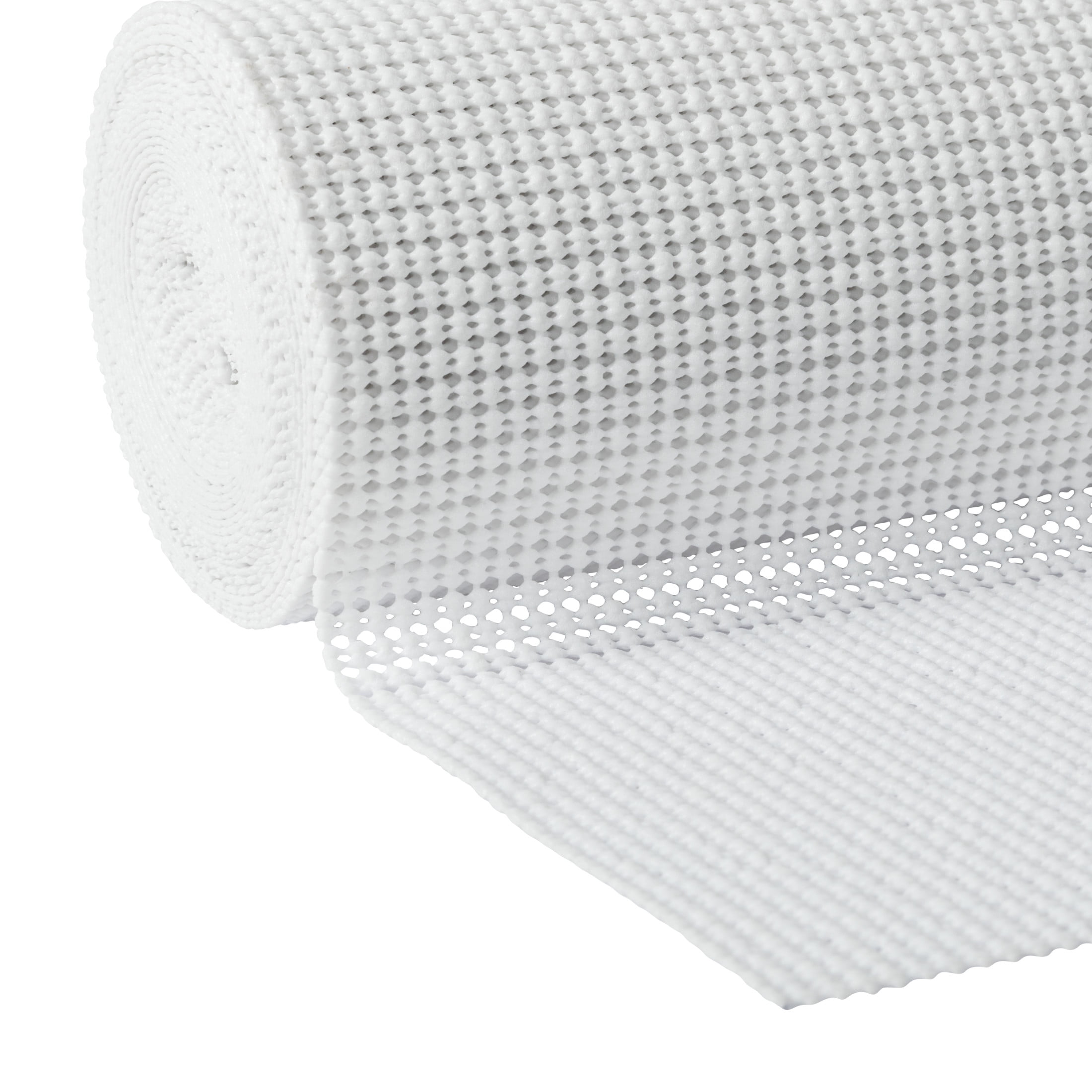 Grip-N-Stick Self-Adhesive Shelf Liner - White, 18 in x 4 ft - Foods Co.